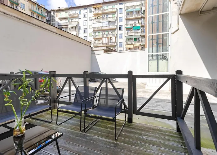 Exclusive Loft Crocetta - 5 Min To Metro Nizza - Free Wi-fi & Ac *